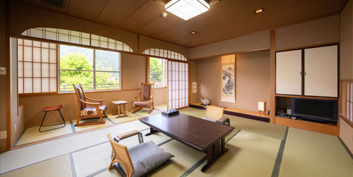 Main building Standard room［Japanese-style room with 12.5 tatami mats］